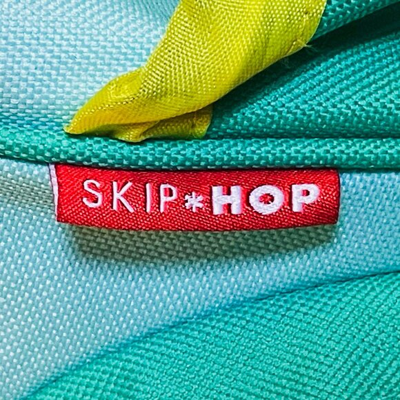 Skip Hop ZOO Little Kid Toddler Backpack | Unicorn | Aqua Blue, Yellow & Pink - Picture 2 of 12